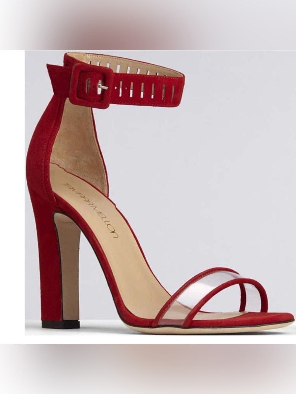 Tamara Mellon- Jagger red suede New size  5.5 or EU 35 1/2